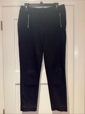 LOFT Navy Marisa Skinny Pants